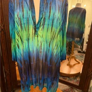Catherines Blue and Green Tunic